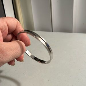 Napier Silver Plated Bangle Bracelet